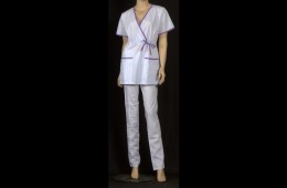 Медицинский костюм «Анита», отделка Сирень