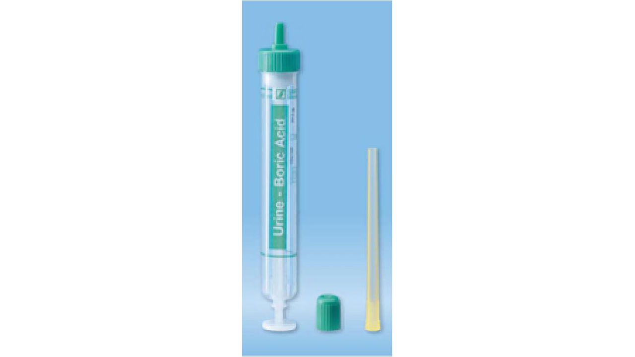 Urine-Monovette со стабилизатором для бактериологических анализов мочи