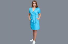 Женский медицинский халат, платье «Юлиана»