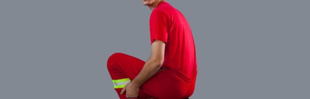 Брюки мужские трикотажные утепленные с начесом