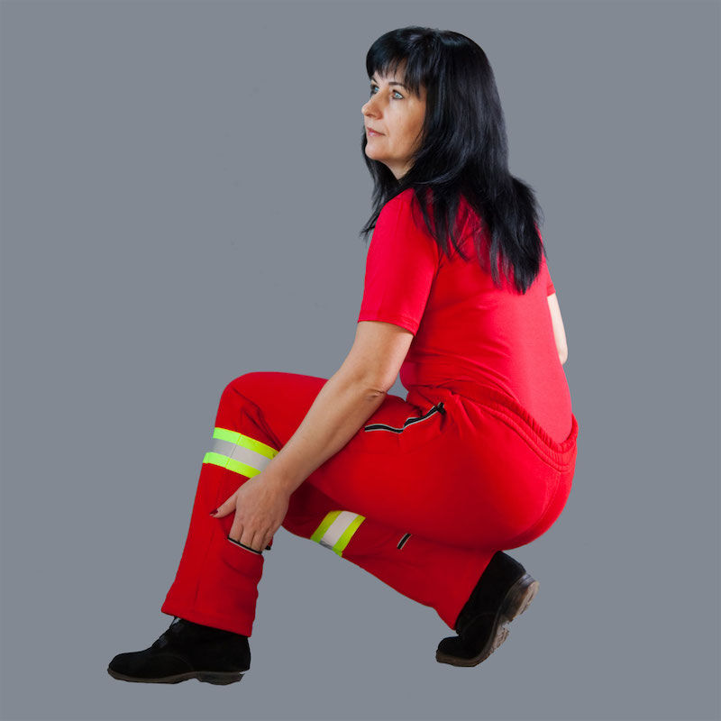 Брюки женские трикотажные утепленные с начесом