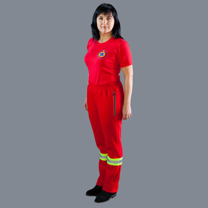 Брюки женские трикотажные утепленные с начесом