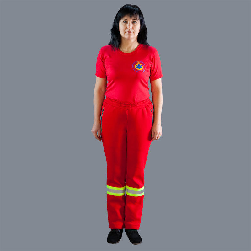 Брюки женские трикотажные утепленные с начесом